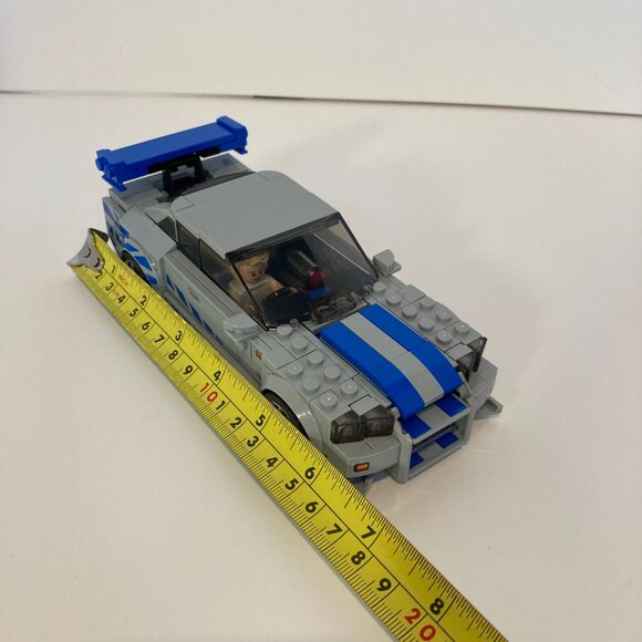 LEGO Speed Champions 2 Fast 2 Furious Nissan Skyline Gt-R R34 76917 Complete Toy - Picture 5 of 13